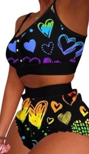 2 PC Rainbow 🌈 Heart set